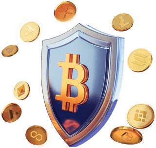 Security lock for cold storage and two-factor authentication